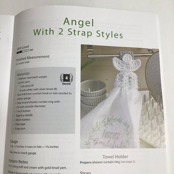 Annie's Crochet Make-It-Tonight: Towel Toppers 12 Yarn Patterns Guide Paperback - Picture 6 of 10